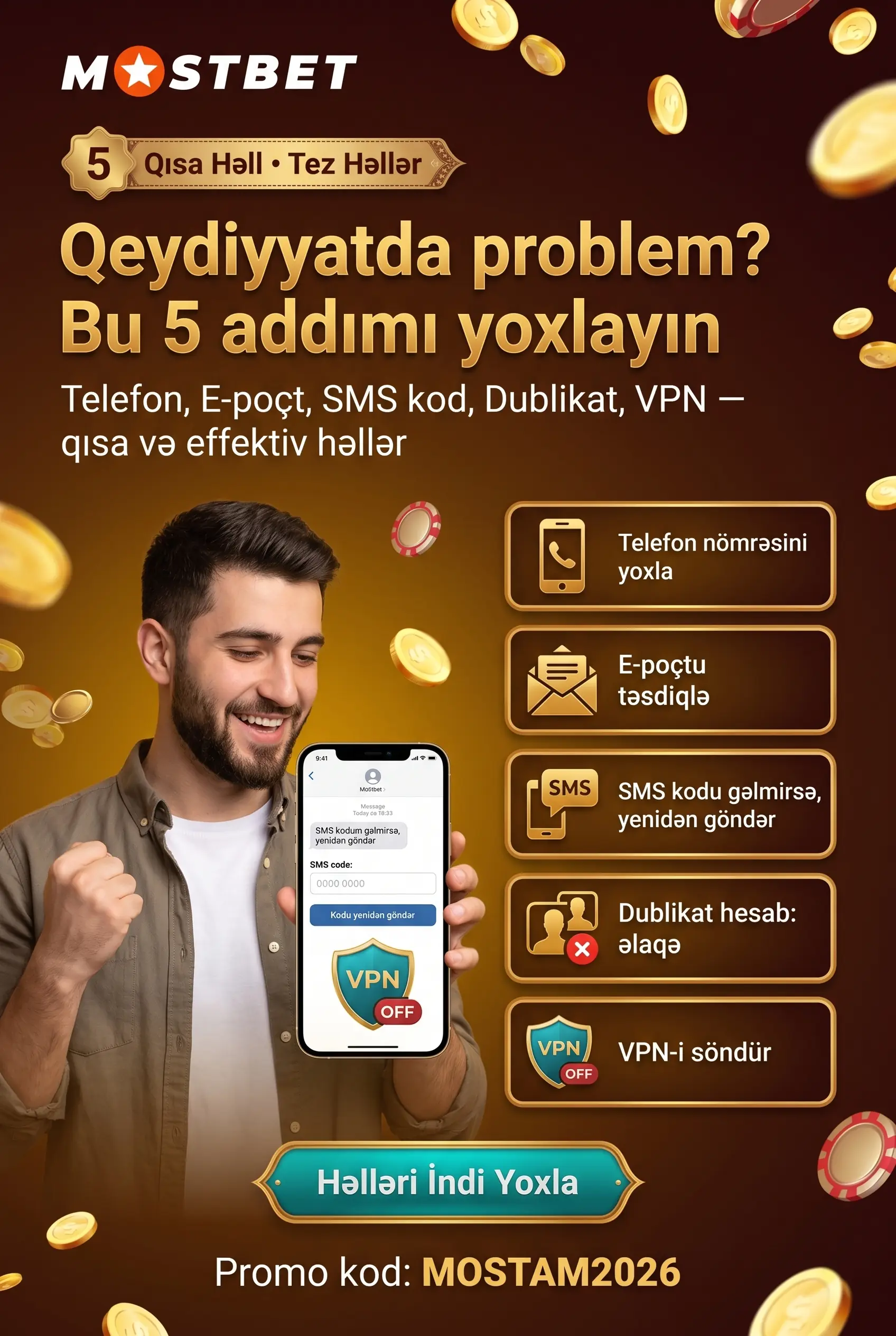 Ən çox rast gəlinən qeydiyyat problemləri